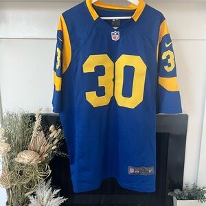 Authentic Nike Rams Jersey Todd Gurley NFL jersey